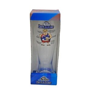 The Great Aussie Drinker 12" Tall Novelty Glass NEW